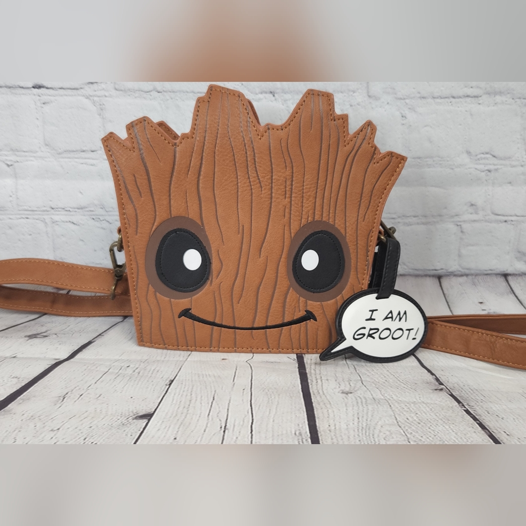 Loungefly I Am Groot Guardians Of The Galaxy Crossbody